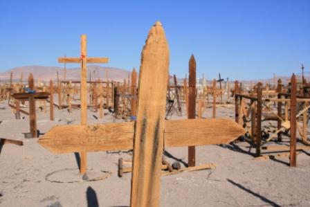 Alternder Mienenarbeiter-Freidhof